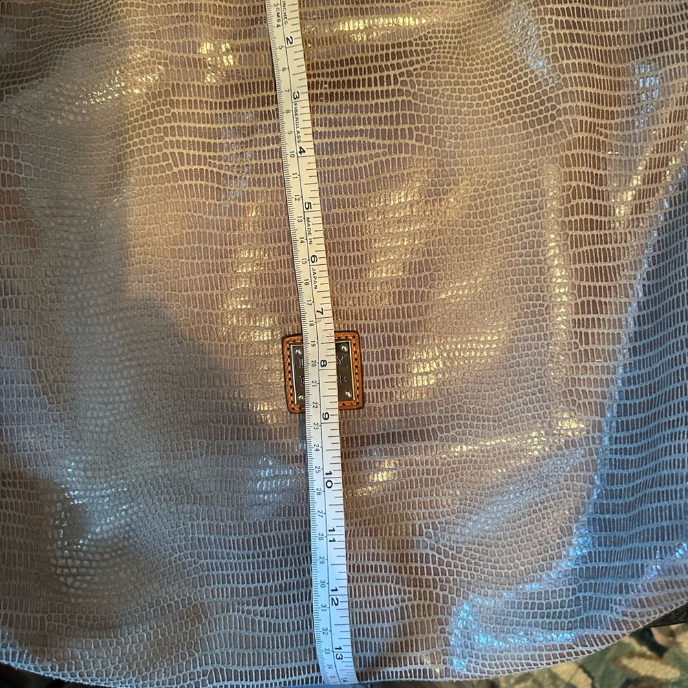 Dooney & Bourke Textured Brown and Tan Hobo Bag - Picture 9 of 9